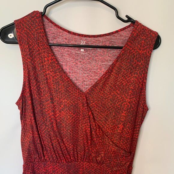 NY & Co Sleeveless Animal Print Top - Picture 3 of 7